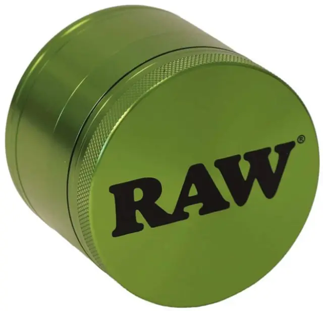 RAW Grinder Τρίφτης Αλουμινίου Πράσινο 56mm - 4 Parts 2