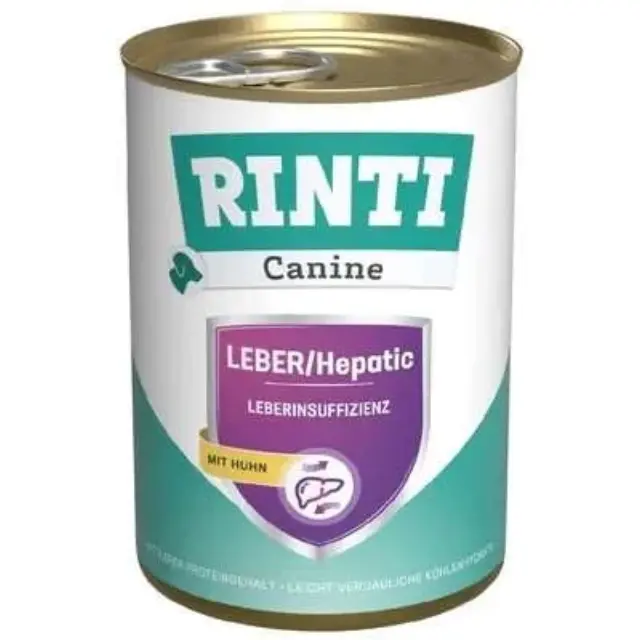 RINTI Canine Hepatic Κονσέρβα με Κοτόπουλο για Ηπατική Ανεπάρκεια 400gr