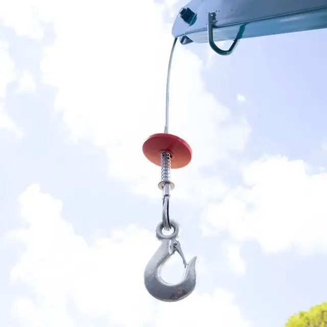 Bormann Pro BPA6100 - Ηλεκτρικό Παλάγκο (ΓΕΡΑΝΑΚΙ) με Βάση,500kg,με Θερμικό Διακόπτη (077343) 3
