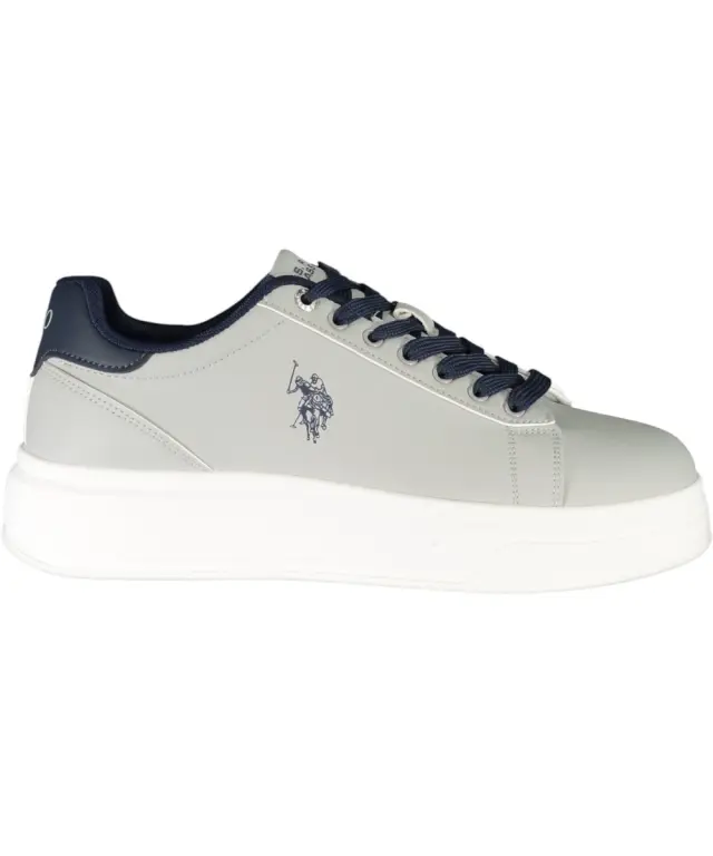 U.S. Polo Assn. - Ανδρικά Παπούτσια Sneakers POLAR001MGY1-LGRDBL Γκρι