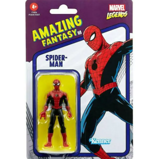 Hasbro Φιγούρα Marvel Legends: Retro Collection - Spider-Man Action Figure (10cm) (F3824)