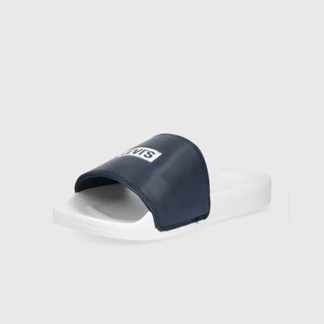 Παντόφλα Levi's June Boxtab D6568-0002 Άσπρο Μπλε - 44 2