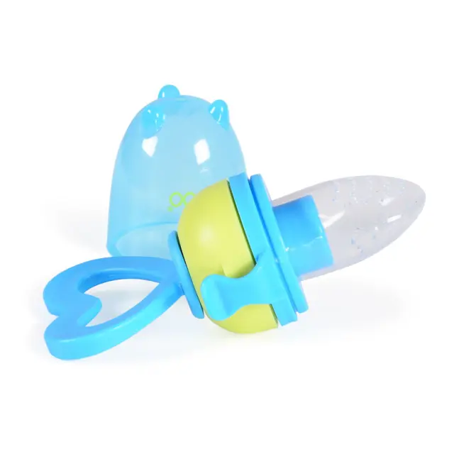 Cangaroo Love Πιπίλα Τροφοδότης Φαγητού Σιλικόνης Blue 3