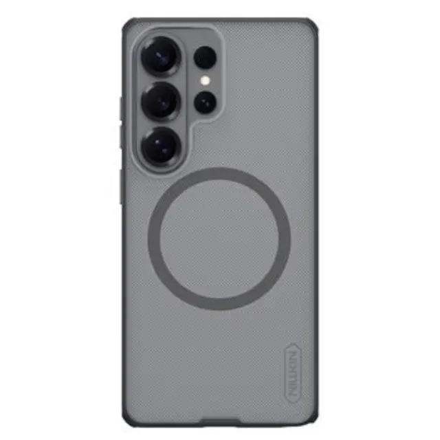 Nillkin Super Frosted PRO Magnetic Back Cover for Samsung Galaxy S26 Ultra Transparent Black