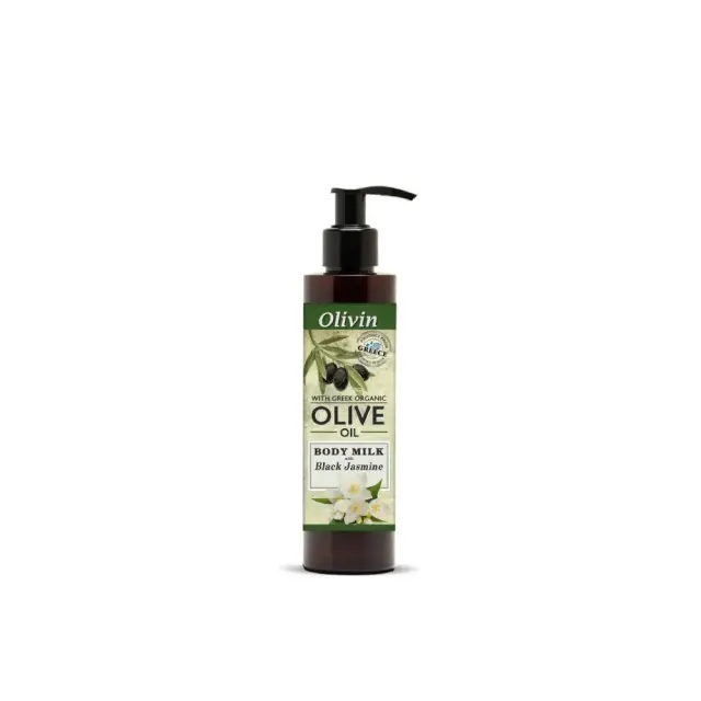 Olivin Body Milk Black Jasmine Ενυδατικό Γαλάκτωμα Σώματος Γιασεμί 200ml