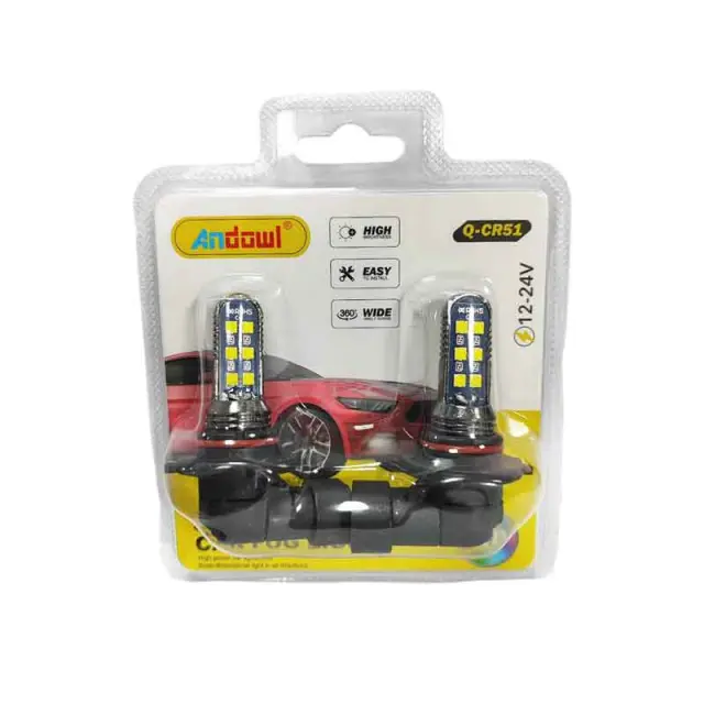 Andowl Λάμπα αυτοκινήτου H8 12-24V Q-CR51 - Car Fog Lights 116035