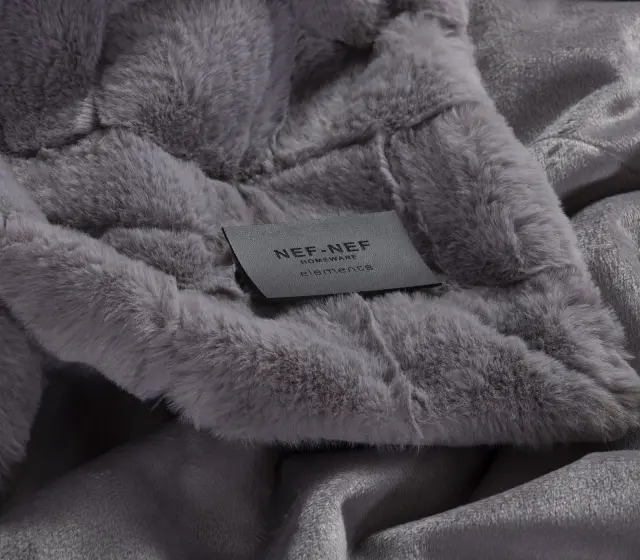 ΔΙΑΚΟΣΜΗΤΙΚΟ ΡΙΧΤΑΡΙ RABBIT FUR BARLOW 140X190 NEF-NEF HOMEWARE BEIGE 2
