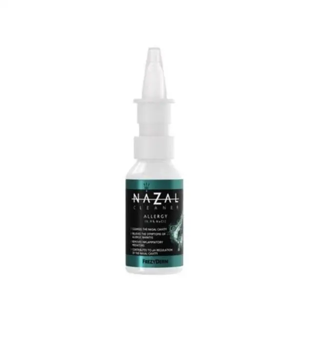 Frezyderm Nazal Cleaner Allergy για Ανακούφιση από Αλλεργική Ρινίτιδα Υπέρτονο αλατούχο διάλυμα 0,9% NaCl, 30ml