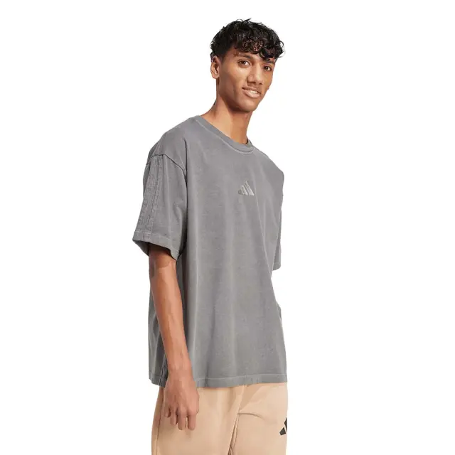 adidas Sportswear Men's All SZN Washed Tee Γκρι JN0611 (adidas Sportswear) - XXLarge 3