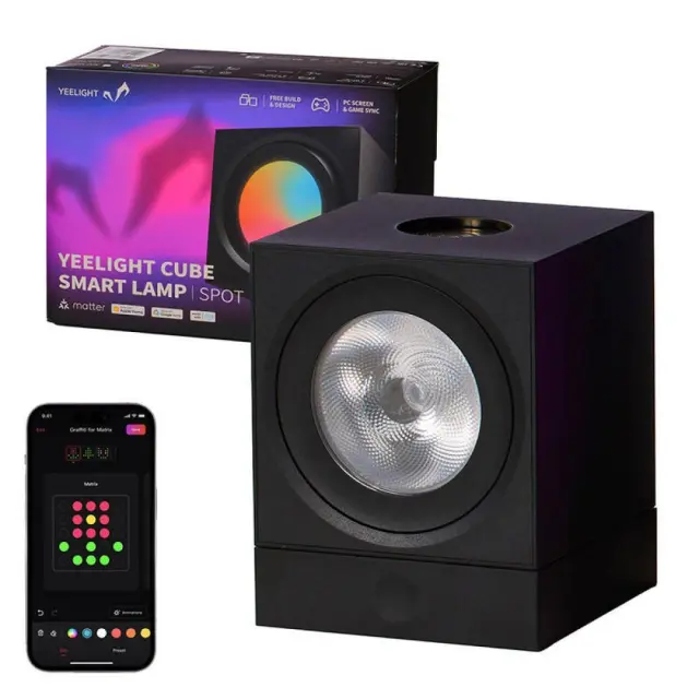 Yeelight Cube Light Gaming Lamp Spot ()