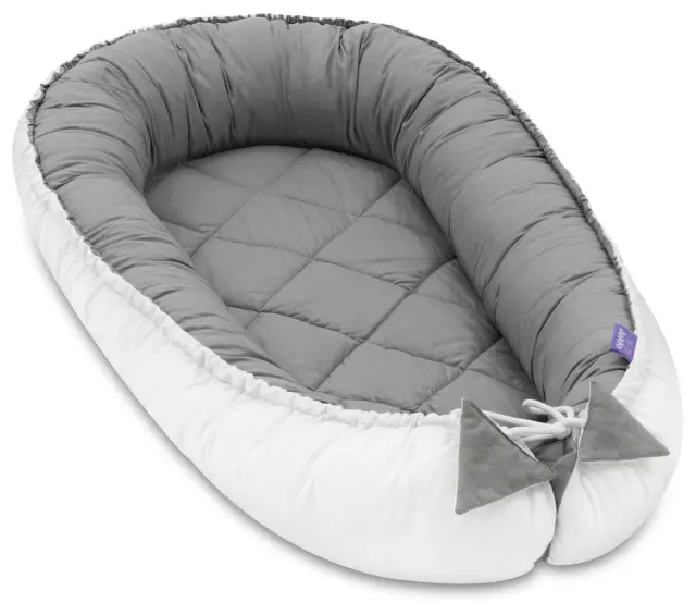 Φωλιά Διπλής Όψεως 55x100cm White Grey 5907534750706 2
