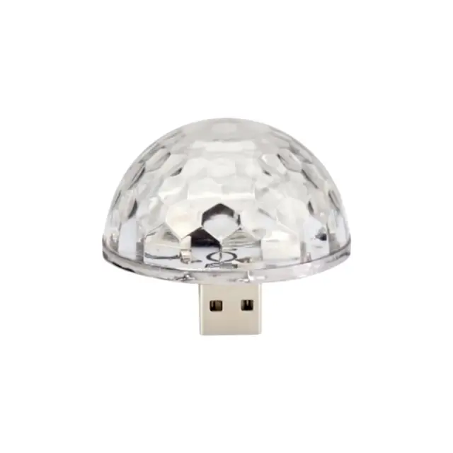 Φωτάκι φωτορυθμικό USB LED πολύχρωμο - Y-80 - 759611