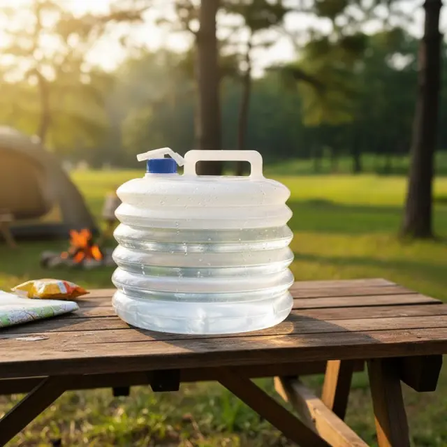 Πτυσσόμενο Δοχείο Νερού 15L με Βρύση - Collapsible Water Container 15L with Spigot 0111730 2
