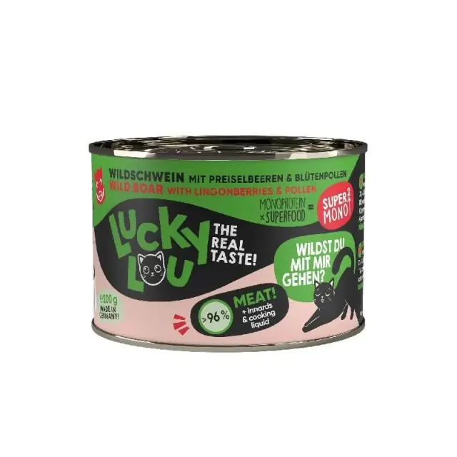 Lucky Lou SuperMono Αγριογούρουνο (με Cranberries & Γύρη) 200gr