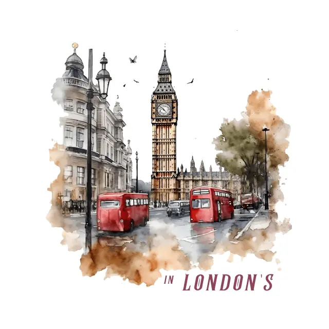 Άλμπουμ my album IN LONDON’S με ρυζόχαρτο 24x24cm και κουτί άλμπουμ