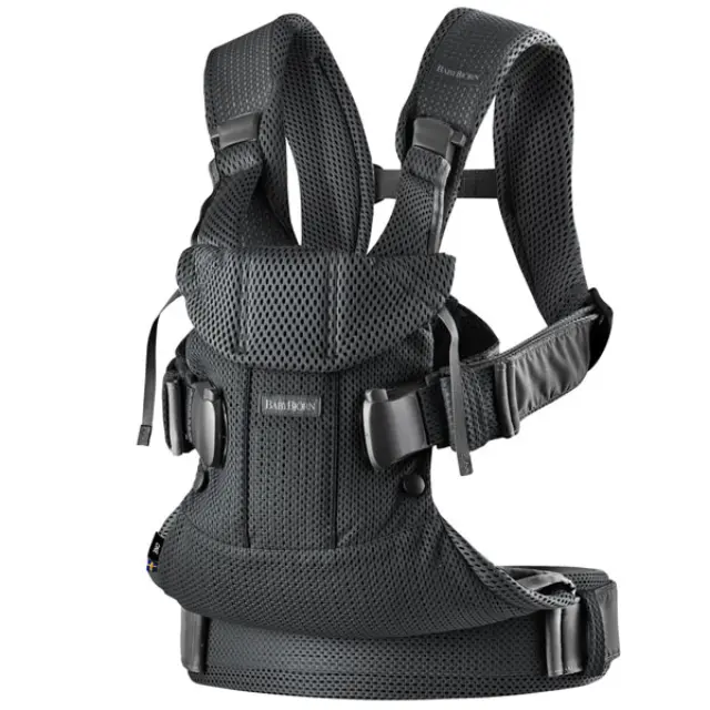 BabyBjörn Μάρσιπος One 3D Mesh, Black - 1408-098025