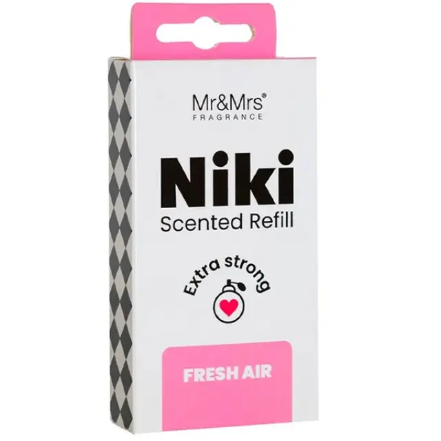 Mr + Mrs Fragrance Ανταλλακτικό Για Αρωματικό Αυτοκινήτου Niki Fresh Air