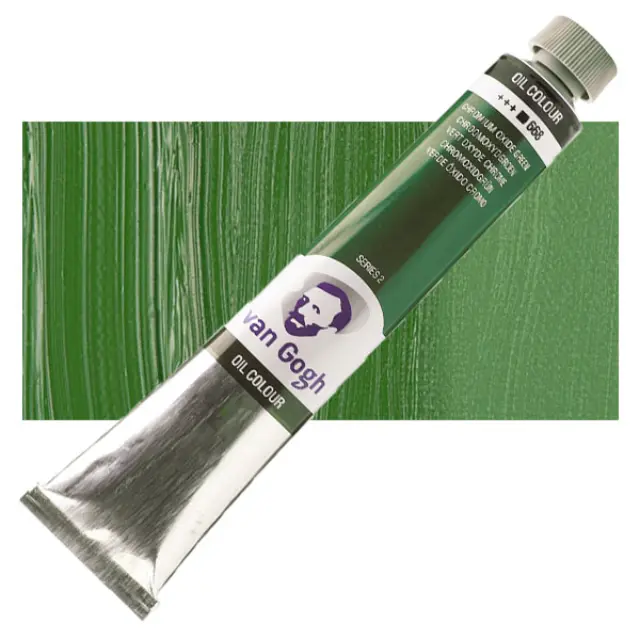 Λάδι Talens Van Gogh - 668 Chromium Oxide Green - 60ml