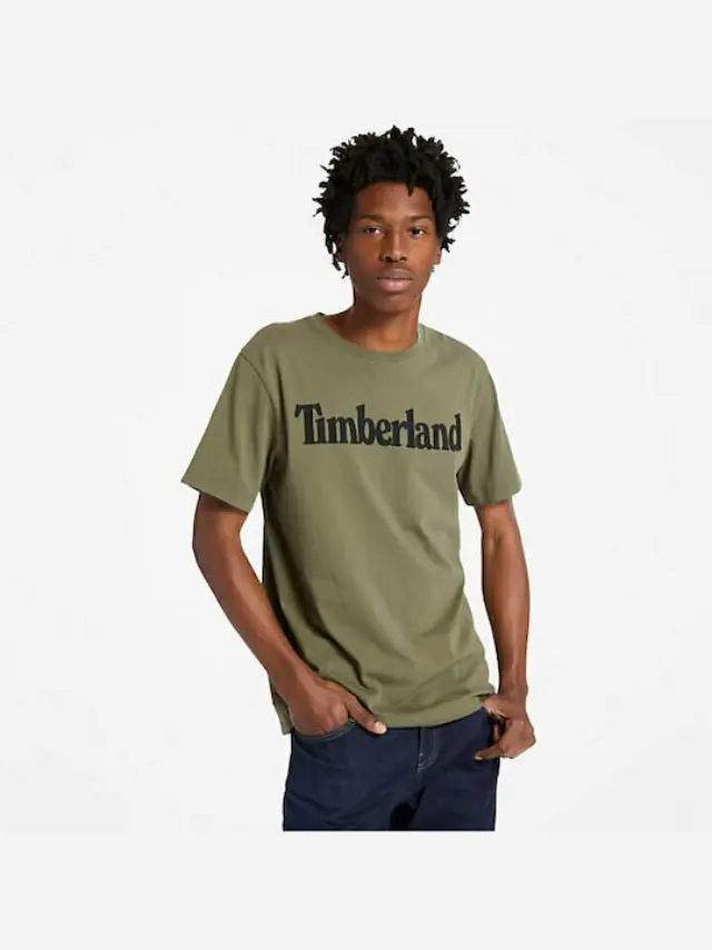 TIMBERLAND KENNEBEC LINEAR TEE ΜΠΛΟΥΖΑ ΑΝΔΡΙΚΗ - P47 KHAKI