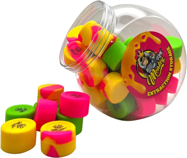 Monkey King Θήκη Σιλικόνης Oil Jar - 5ml 2