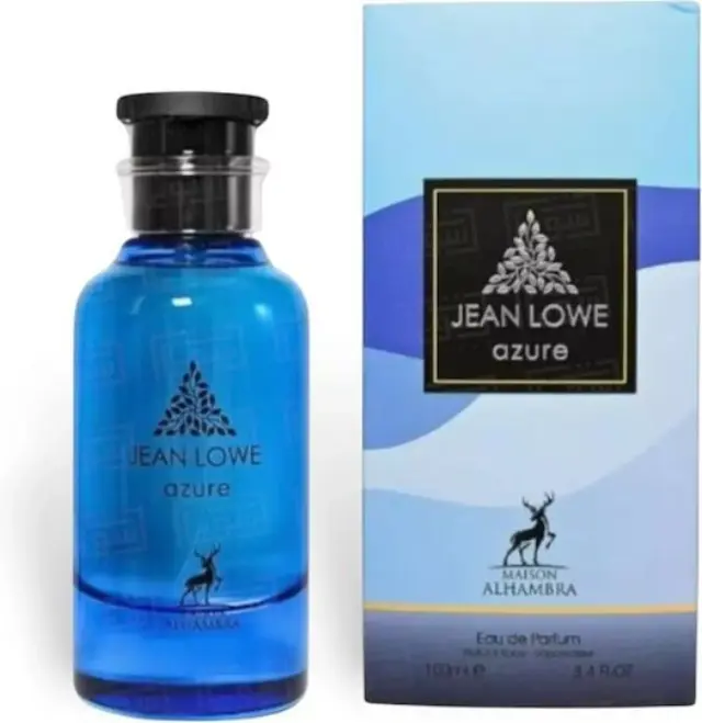 Maison Alhambra Jean Lowe Azure Eau de Parfum 100ml – Unisex Φρέσκο Εσπεριδοειδές Άρωμα με Περγαμόντο, Μανταρίνι + Ambergris