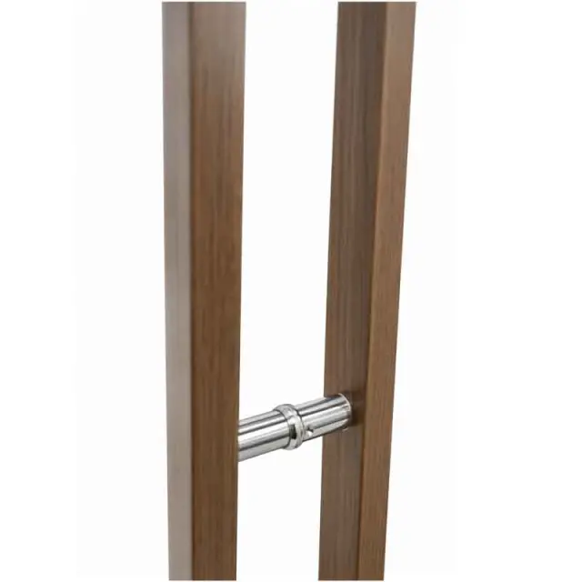 Λαβή Πόρτας Αλουμινίου με Σχέδιο Ξύλου 59.4cm – Aluminum Door Handle Wood Effect 022063 2