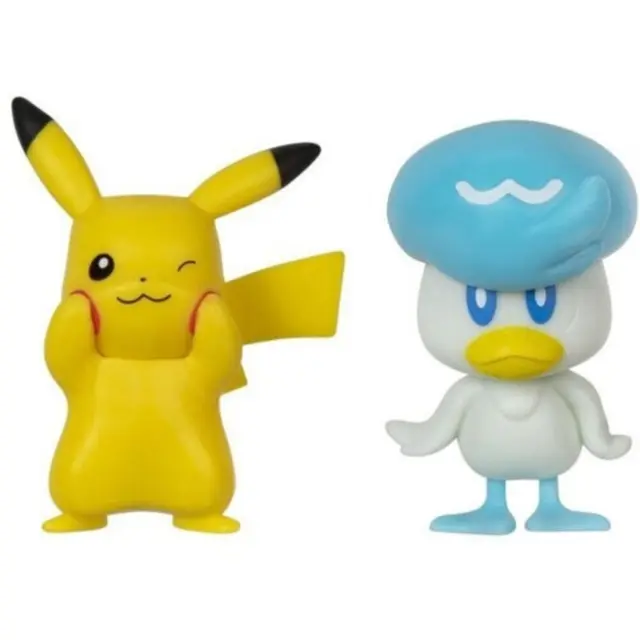 Φιγούρες Μάχης Pokemon Generation IX Quaxly And Pikachu 5cm- JW003355-W01 2