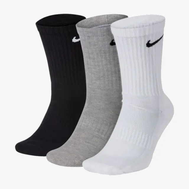 Nike Everyday Cushion Crew (3Pair) (SX7664-964) - Ανθρακί - 46-50