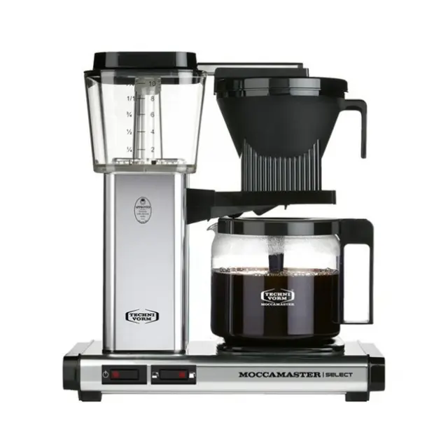 Moccamaster Καφετιέρα KBG 741 Select 1520W Polished Silver (0601030099)
