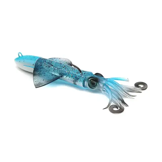 Σιλικονούχο Καλαμάρι JLC Xipi Evo 40gr - 10cm #3 Blue Glow