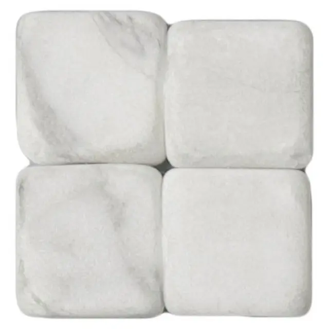 Μαρμάρινη Ψηφίδα M24 Bianco Carrara 15x15x8mm - 500gr