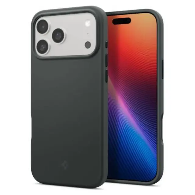 Θήκη Σιλικόνης Spigen Apple iPhone 18 Pro Max/ 17 Pro Max MagSafe Silicone Fit Πράσινο N69138