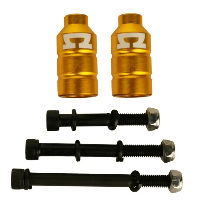 AO SCOOTERS Pegs Gold Set
