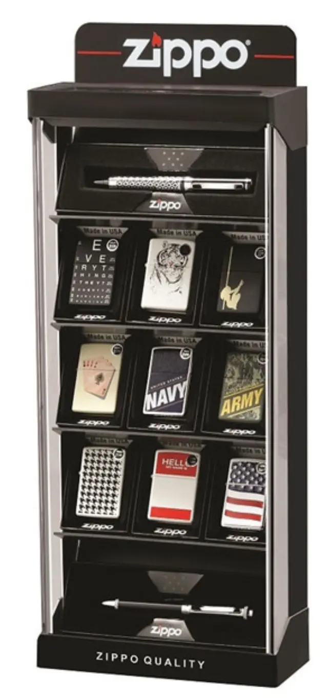 Zippo Σταντ Παρουσίασης Display για 15 Αναπτήρες Zippo (142707)