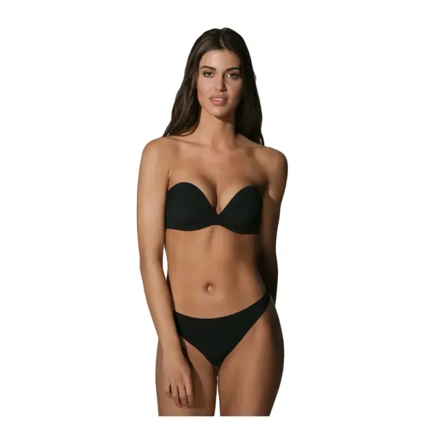 Luna Γυναικείο Σουτιέν Secret Sense Strapless, Χρώμα Μαύρο 2