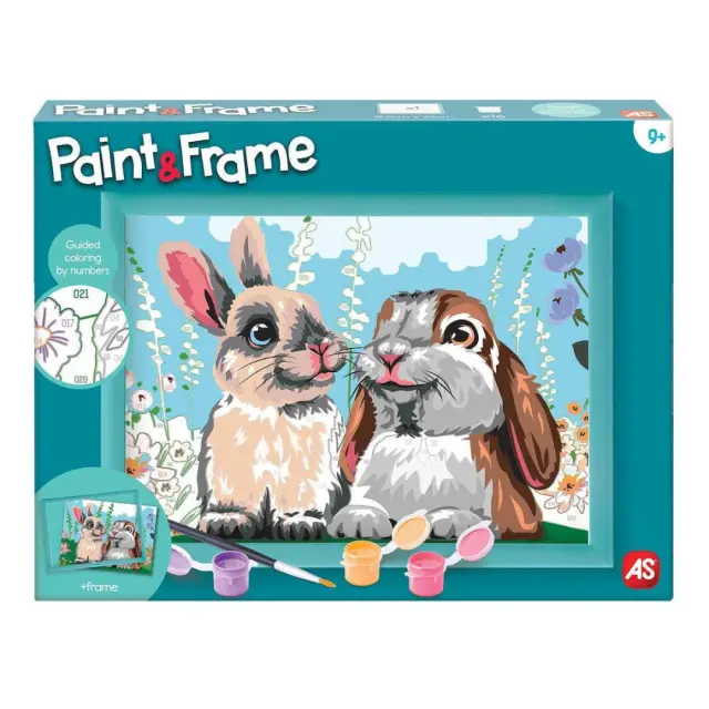 AS Paint + Frame: Cute Bunnies (1038-41011)