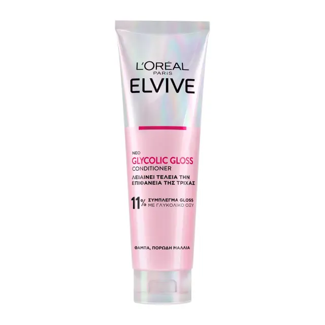 L'Oreal Μαλακτική Κρέμα Elvive Glycolic Gloss Conditioner 150ml