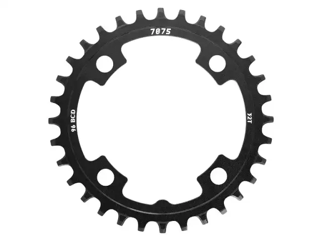 ΔΙΣΚΟΣ ΦΥΛΛΟ SUNRACE CRMX00 NARROW-WIDE 32T ALLOY BLACK BCD 96