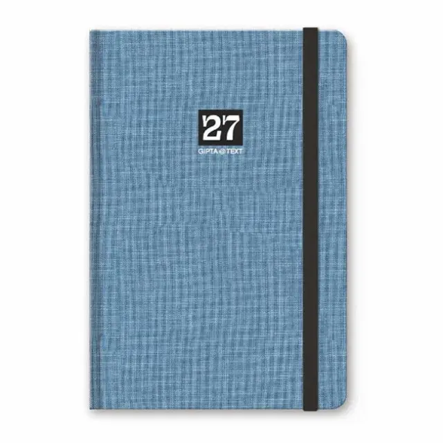 Gipta Ημερολόγιο Text Book 2027 Ημερήσιο 17×24 Μπλε (627-1217-85)