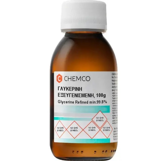 Chemco Γλυκερίνη Εξευγενισμένη 99.8% 100gr
