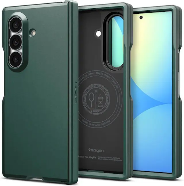 Spigen Tough Armor Pro MagSafe, abyss green - Samsung Galaxy Z Fold8 Ultra