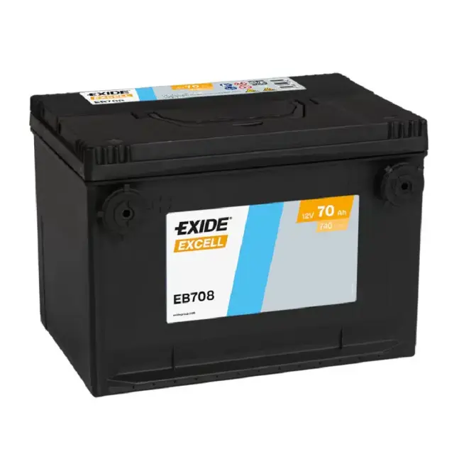 Μπαταρία EXIDE Excell EB708 12V 70Ah 740A (EN)