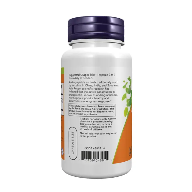Now Foods Andrographis Extract 400 mg 3