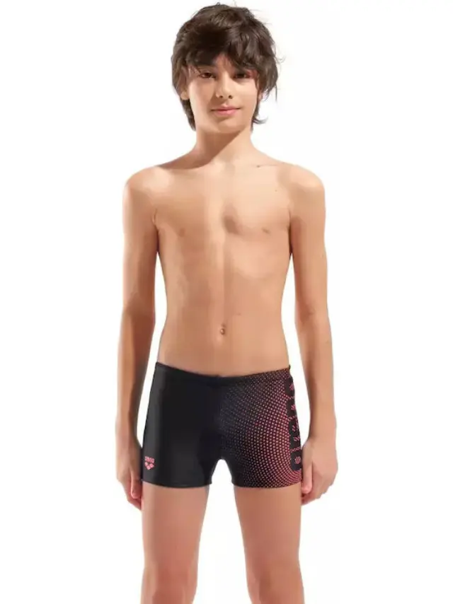 Arena Boy's Dim Light Swim Shorts Μαύρο - Κόκκινο 008147-504 (Arena) - 6 Years