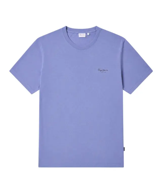 Pepe Jeans - Ανδρικό T-shirt Jacko Regular Fit PM508664-576 Μπλε Ραφ