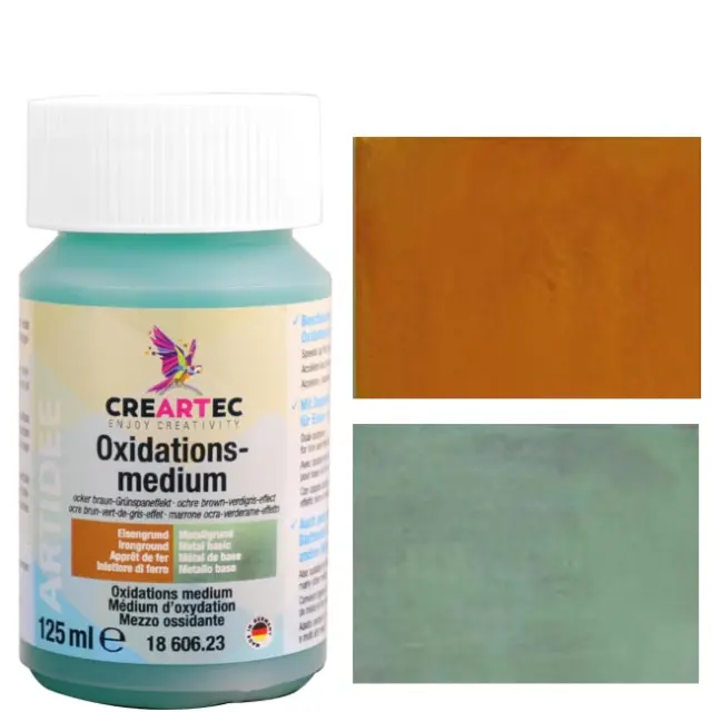 Creartec Οξείδωση Ochre Brown-Verdigris Effect - 125ml