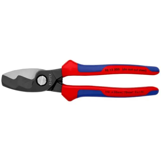 Knipex 9512200 - Κόφτης καλωδίων αυτόματος με βαριά μόνωση 20mm Νο200mm