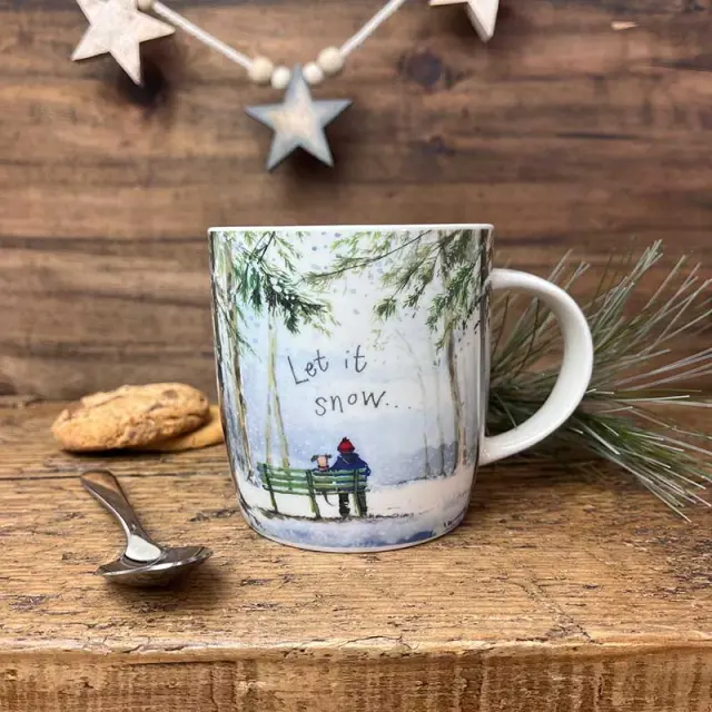 Alex Clark Πορσελάνινη Κούπα 400ml: Winter Walks
