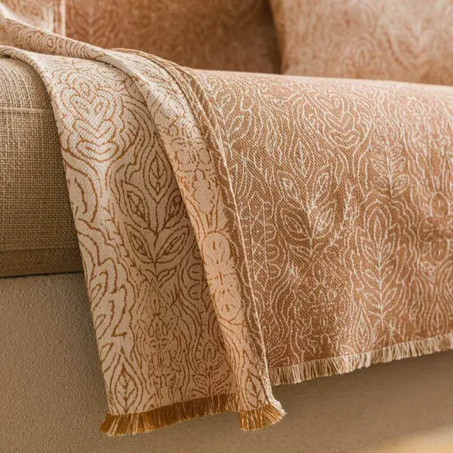 Ριχτάρι Πολυθρόνας 180X180 GOFIS HOME MANDALA Καφέ 140/13 3