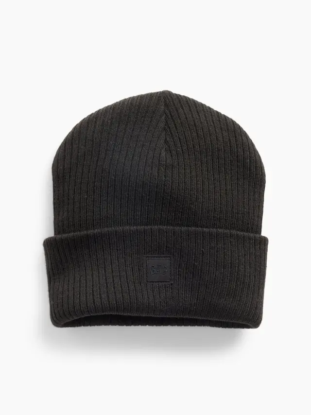 Παιδικός Σκούφος με Gap Λογότυπο True black